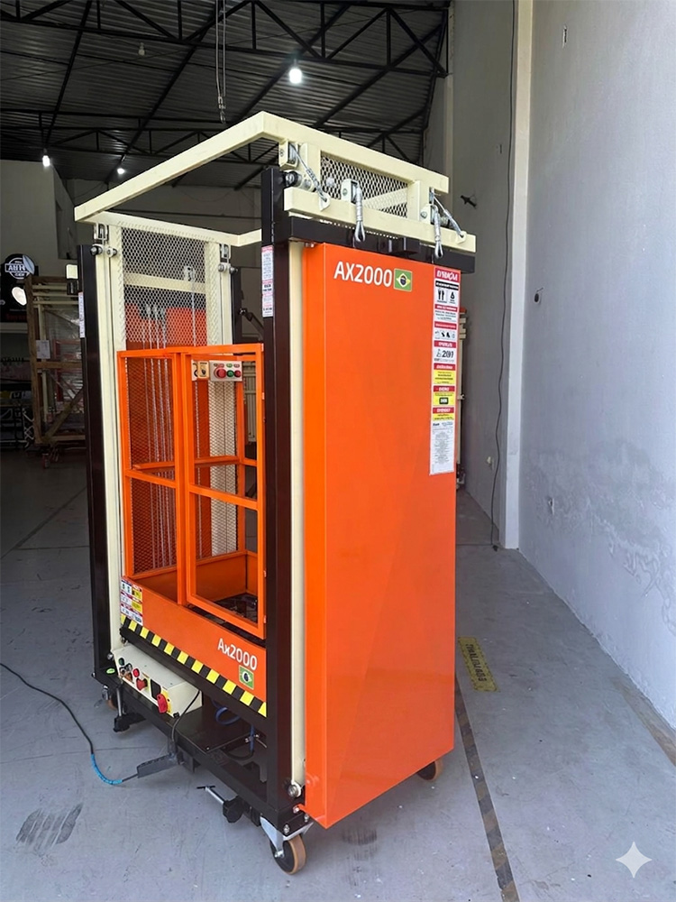 Andaimes Elétricos são práticos